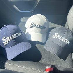 Srixon Tour Mesh Golf Hats, Brand New