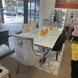 Dining Table With 6 Chairs 