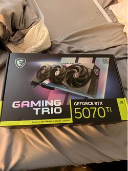 RTX 5070ti (TRADE FOR WHITE GPU)