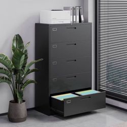 Letaya 5 Drawer File Cabinet