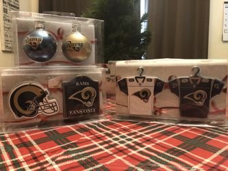 NFL Rams Ornaments