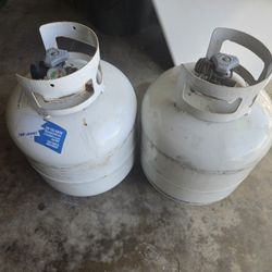 Two Propane Tanks