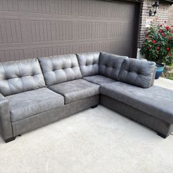 Beautiful Sectional. Very comfortable! Sturdy!