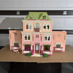 Vintage 2008 Fisher Price Loving Family Grand Victorian Mansion Dollhouse Furniture