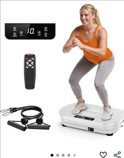 Vibration plate/ Maquina vibradora de ejercicio nueva