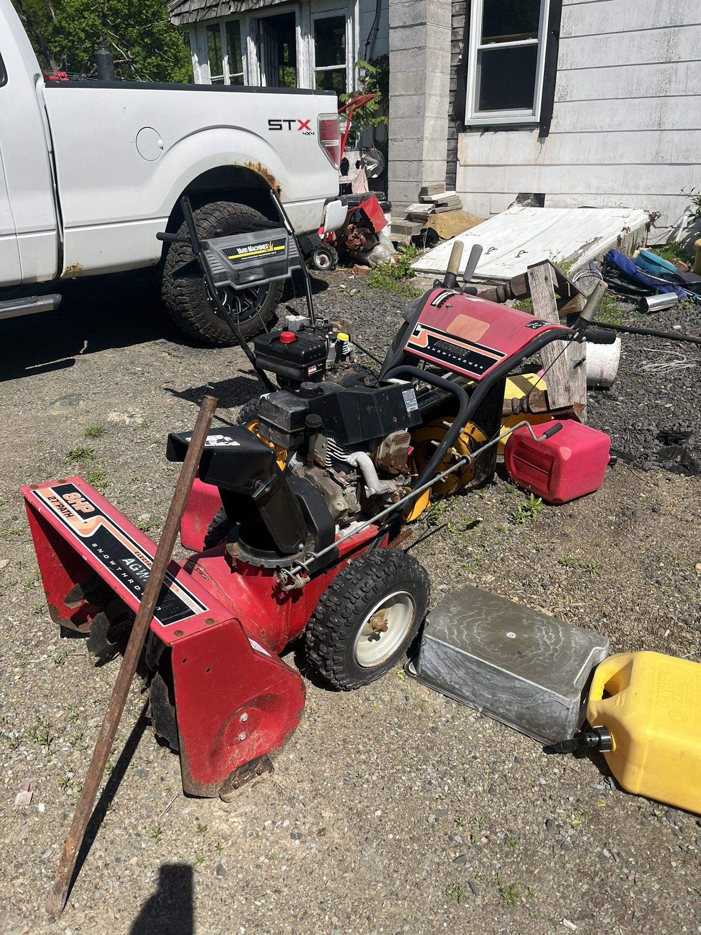 2 Snowblowers, Older, Hardy, & Repairable.