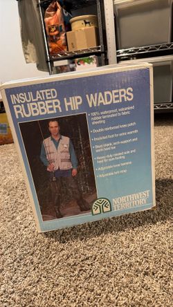Insulated Tubber Hip Waders - Size 11