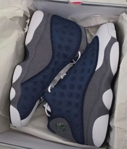 Air Jordan 13 Retro Navy Blue Sneakers