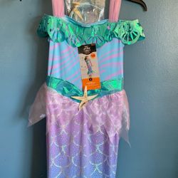 MERMAID DRESS COSTUME GREAT FOR BIRTHDAY DRESS UP BEAUTIFUL 
