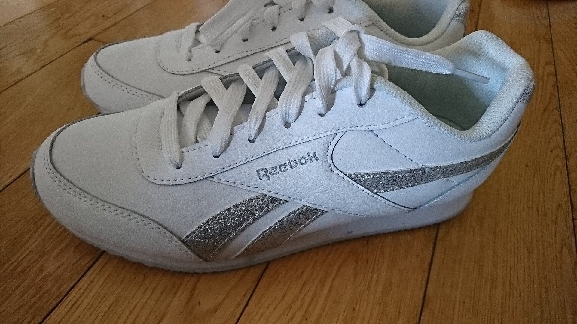 Reebok White sneakers for $30 never worn size 6.5