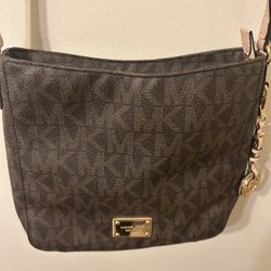 Brown Michael Kors Crossbody 