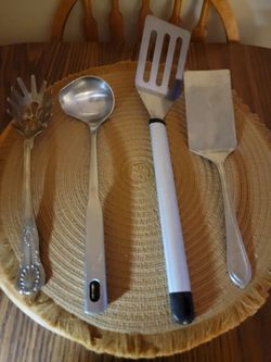 Vintage Stainless Steel Kitchen Utensils
