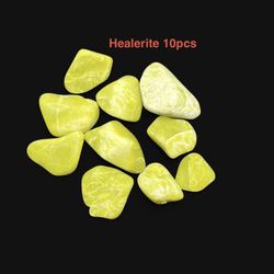 Healerite Noble Serpentine Stones 10pcs 91.8g Total Crystal Healing ! RARE