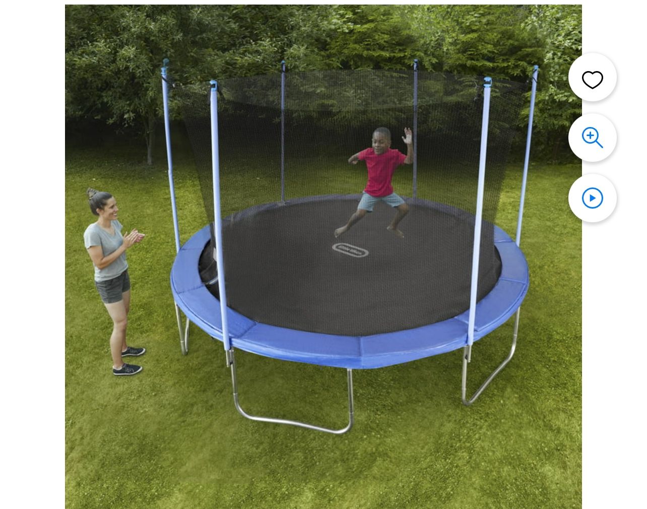 Little Tikes Mega 12' Trampoline with Enclosure with Safety Net