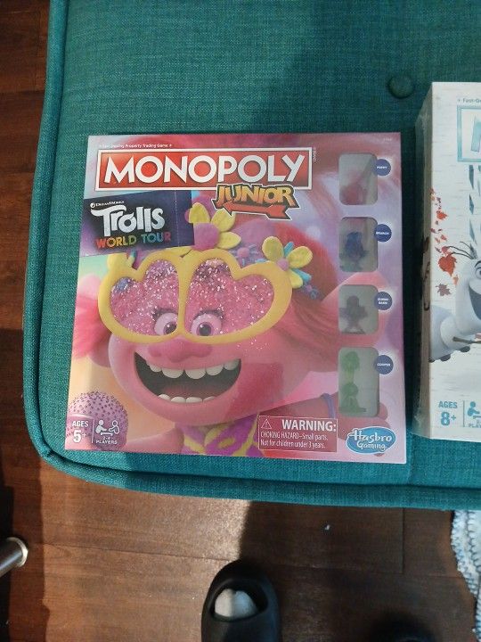 Monopoly Junior Trolls World Tour