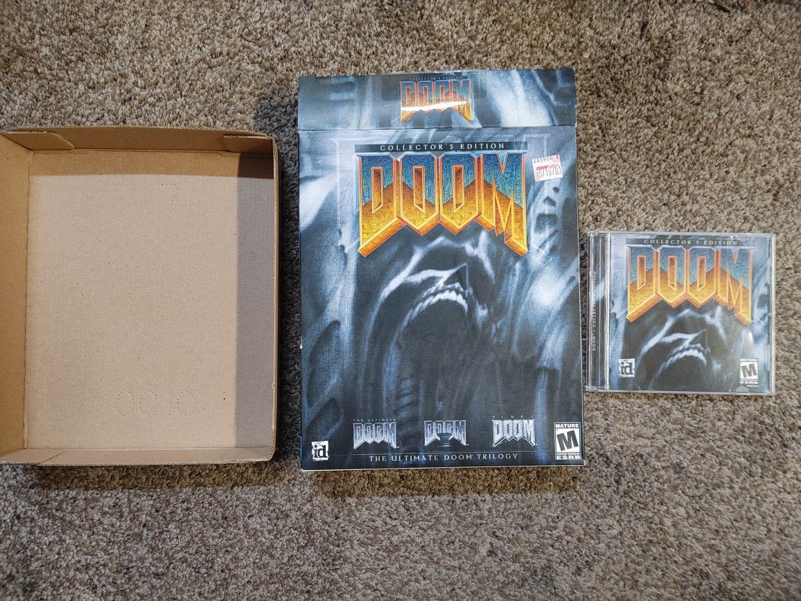 DOOM Collectors Edition PC Big Box Ultimate Doom Trilogy