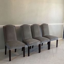 Gray Dining Chairs 