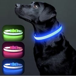 LED Dog Collar Light Up Dog Collars