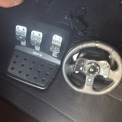 Logitech steering wheel