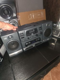 SONY,JVC,RCA,SANYO,PANASONIC,HITACHI Boombox estereo cassette recorder player radio receiver