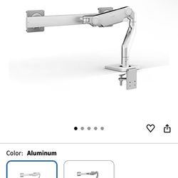 Humanscale M8.1 Dual Monitor Arm with crossbar For Sale Or Trade For Vertical Mount