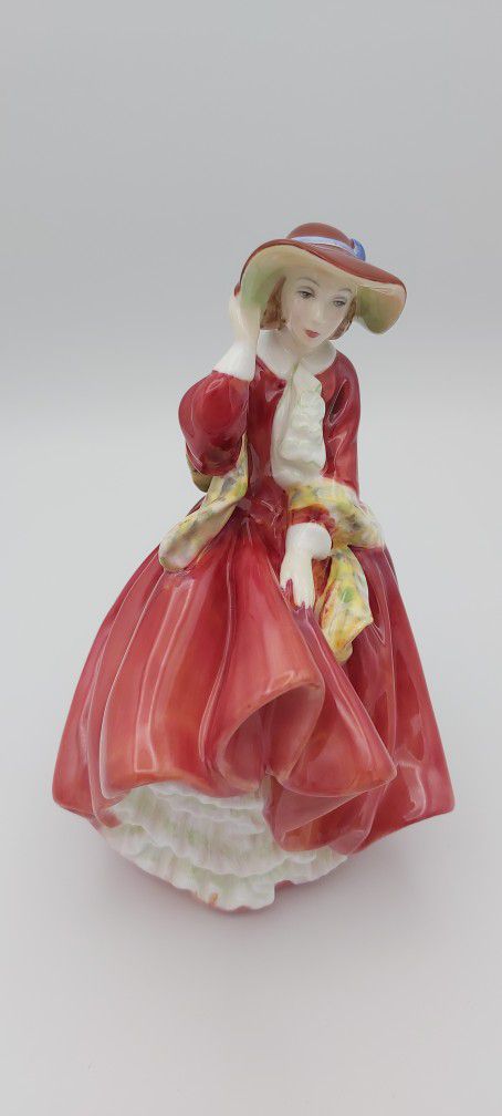 Beautiful Limited 1937 Royal Doulton "Top O' The Hill" Porcelain Figurine Made In England 