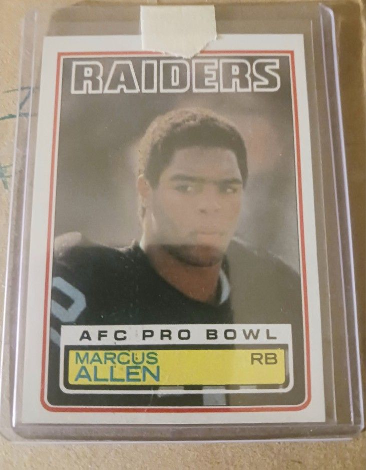 Super Nice 1983 Marcus Allen Rookie Card #294 MINT
