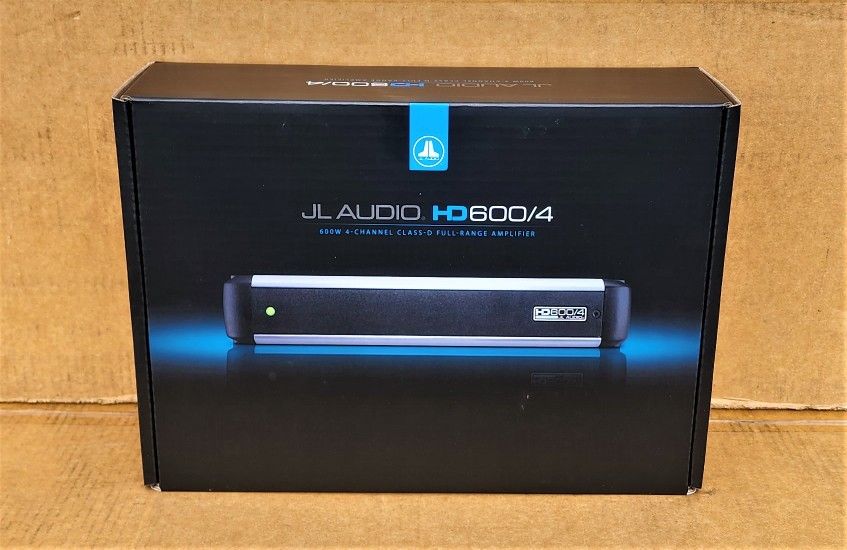 JL Audio Power Amplifier 1200 Watts 4 Channel Speaker System Amp HD600/4 🚨 Payment Options Available 🚨 No Credit Needed 🚨
