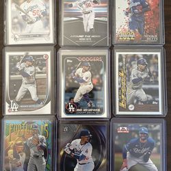 Dodgers Mookie Betts (17) Card lot