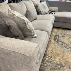Ardsley Pewter Sofa Chase Large 3 Piece 
