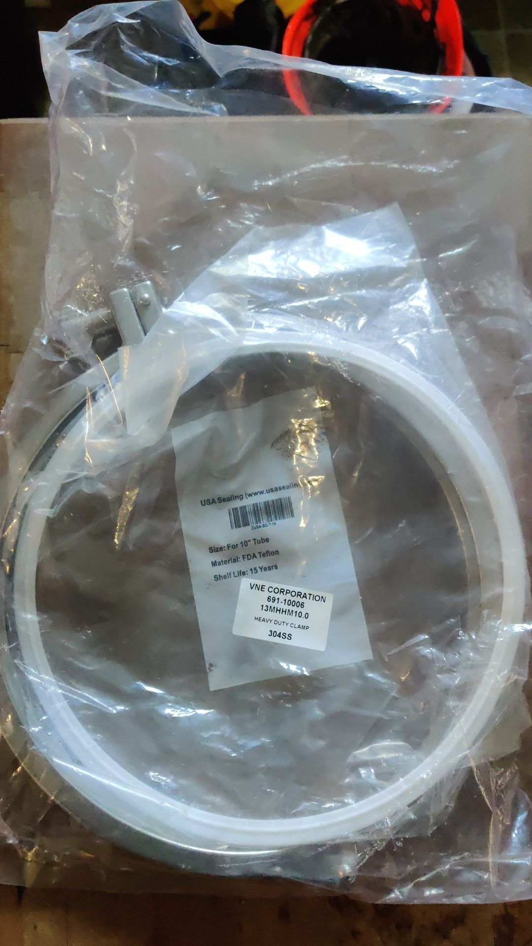 10" triple clamp