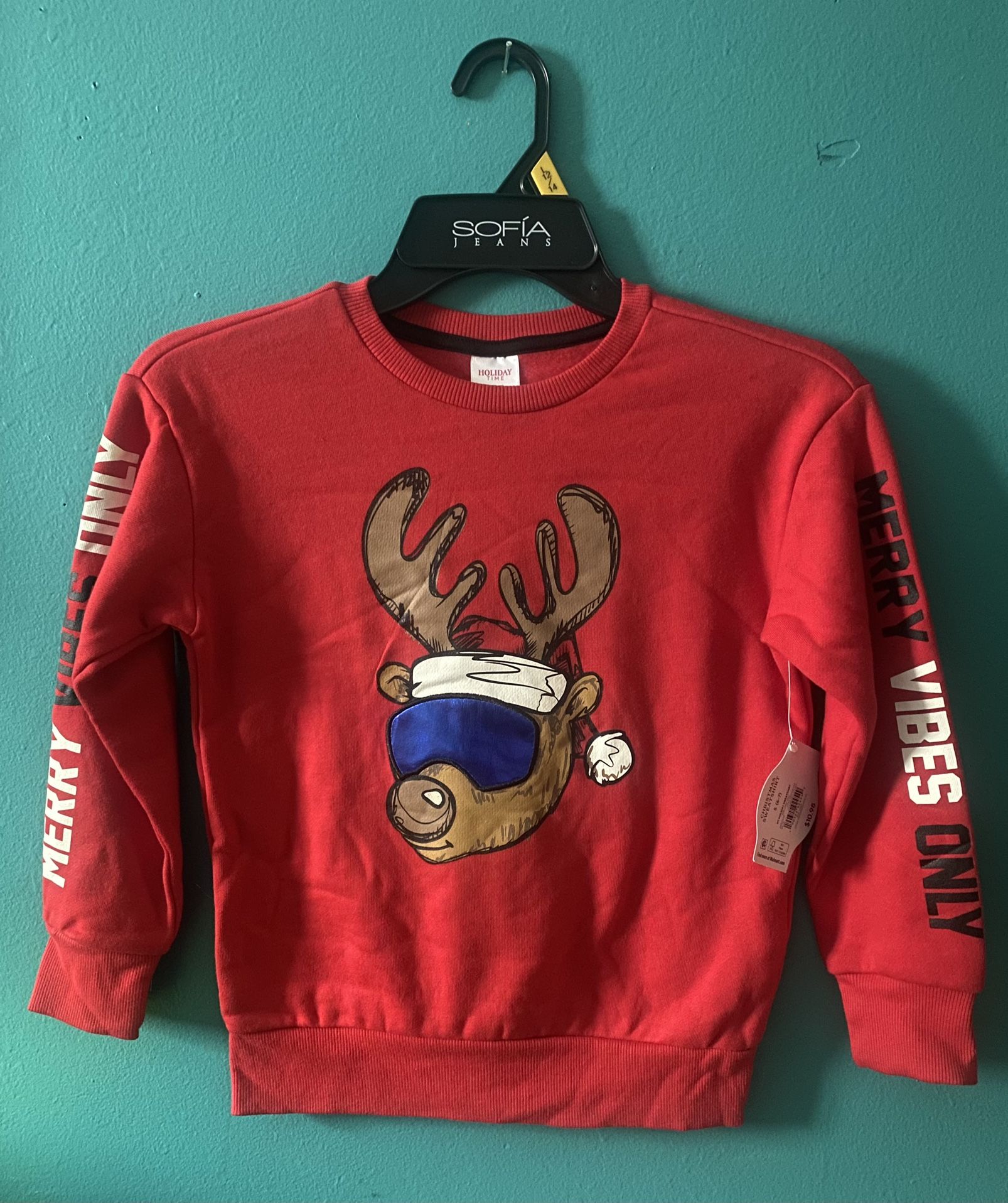Kids Reindeer Sweatshirt