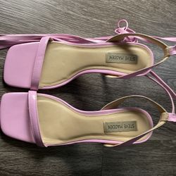 Barbie Pink Leather Heels
