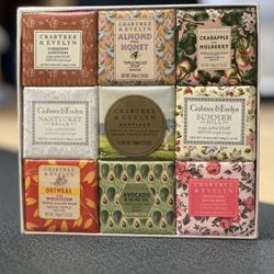 Crabtree & Evelyn Crabtree & Evelyn Classics Variety Bar Soap 9 Pc Set 3.5 oz each 