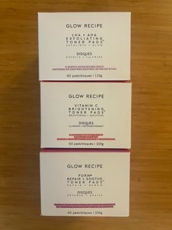 Glow Recipe Toner Pads NIB Bundle