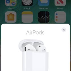 Apple Original AirPods 2nd Generation Like New !