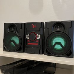 Rainbow Color Changing Stereo Set