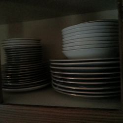 Plates And Bowls Glass 