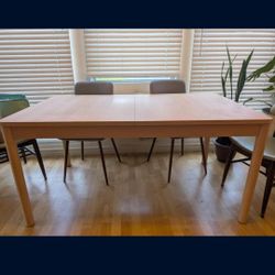Wooden Dining Table- Extendable