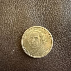 1(contact info removed) US Presidential $1 Coin George Washington 1st Presidential Coin 2007-P
