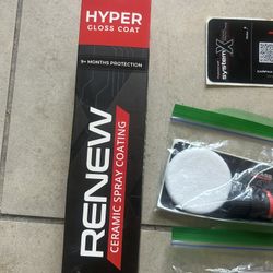 5 Ceramics For Windshields/ 1 Hyper Gloss Coat 