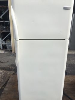 Beige refrigerator