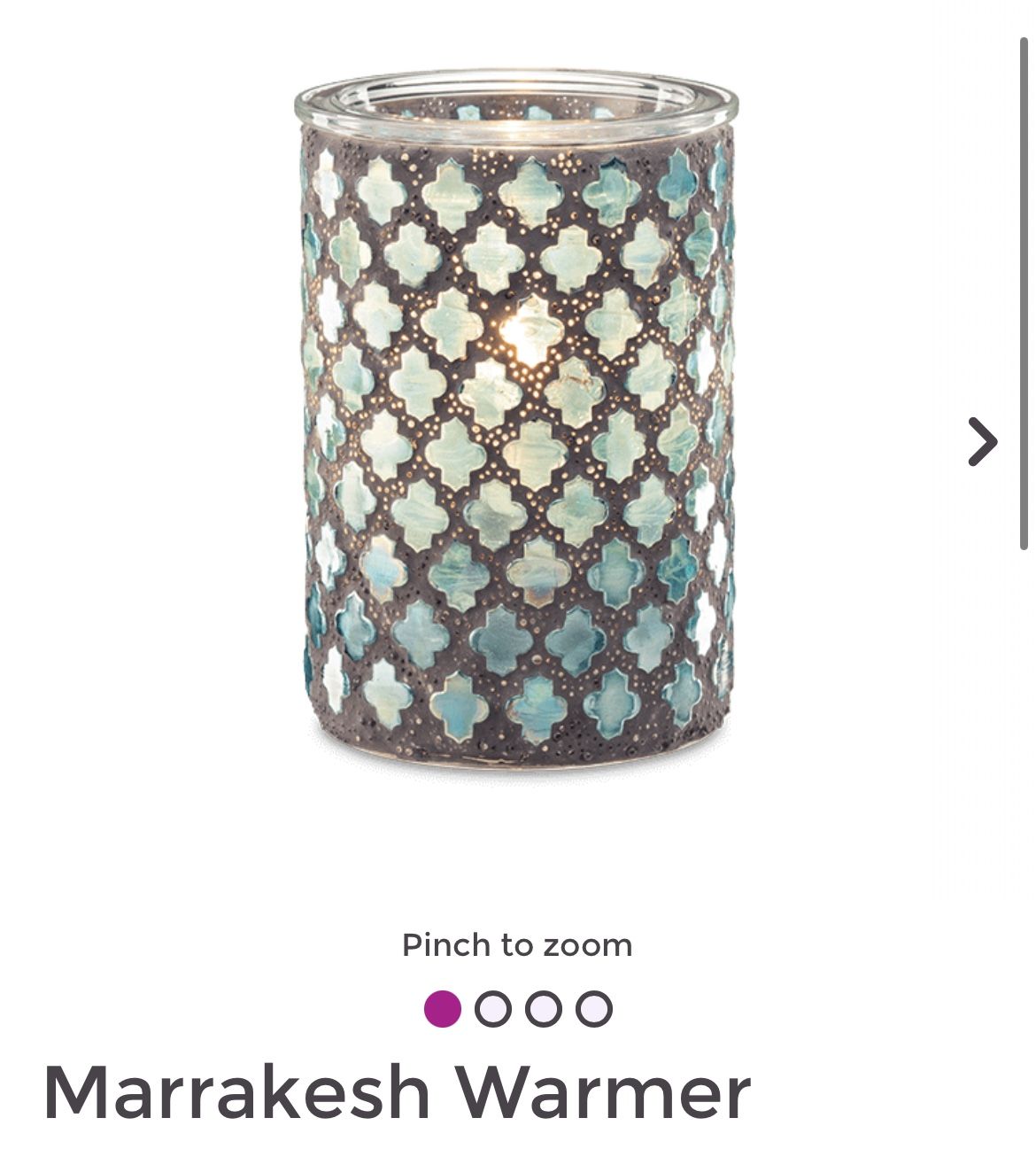 Brand new Scentsy Marrakesh Warmer