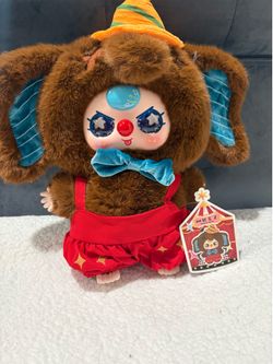 New Baby Three The Show Begins 400% Series striped sprite elephant special eyes