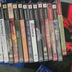  Ps2, PSP, PS vita Games 
