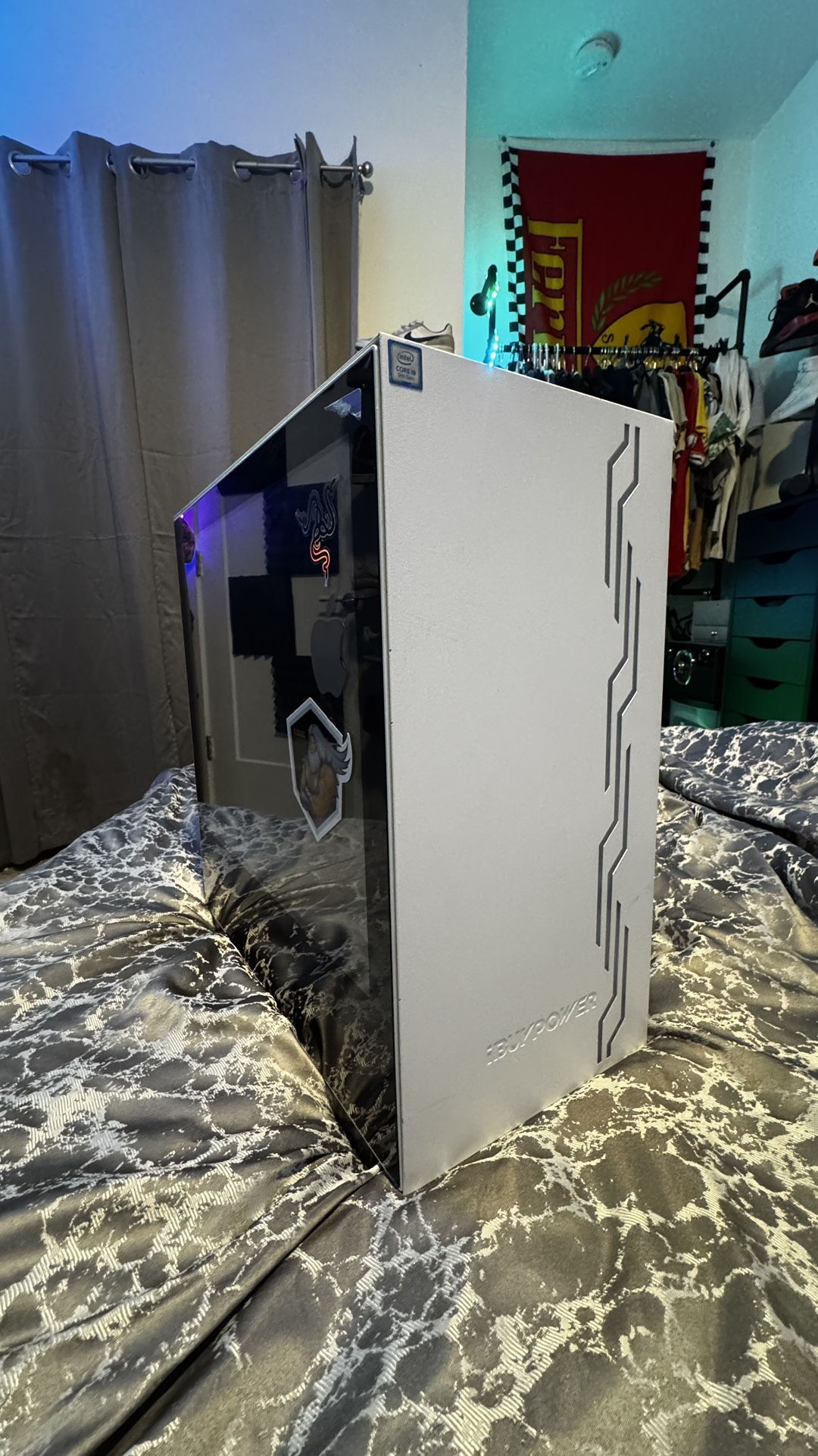 iBUYPOWER Snowblind S Case - LCD Side Panel | Rare Display Case