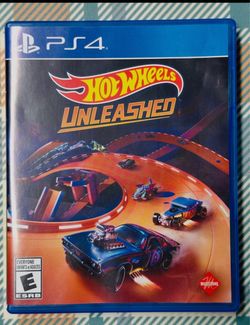 Hot Wheels Unleashed (PlayStation 4) Tested Working Fast Shipping L681