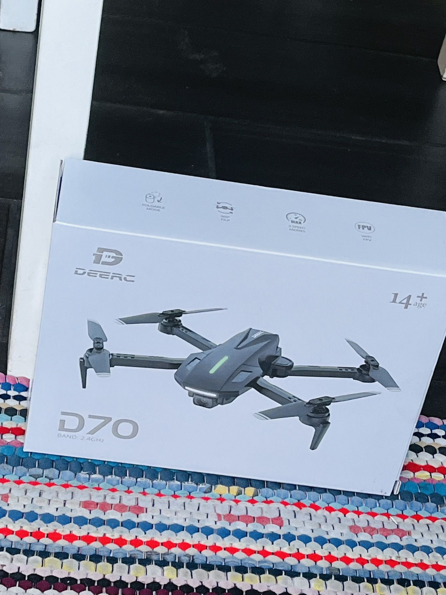 Brand New  DEERC Drone with Camera, D70 Drones with Camera for Adults 1080P HD