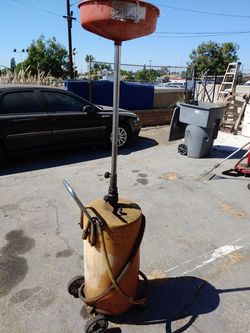 20 gallons oil drain drum