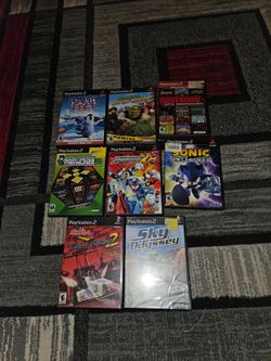 PlayStation 2 game lot